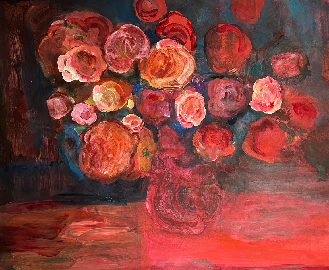 Floral arrangement: Red