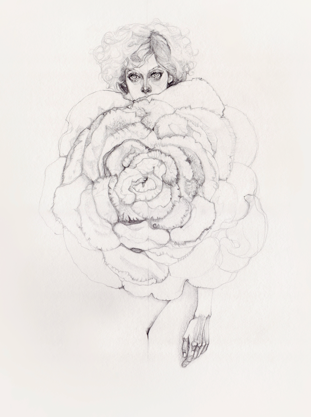 Faux-Fur Rose Coat – ABRA A/W 25