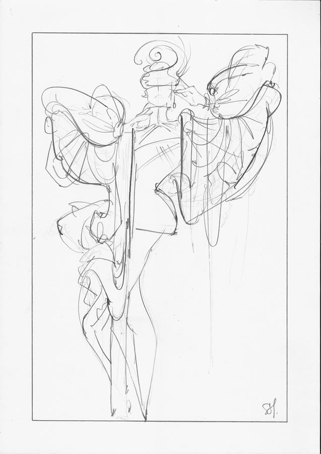 Divinely Draped Sketch Plan