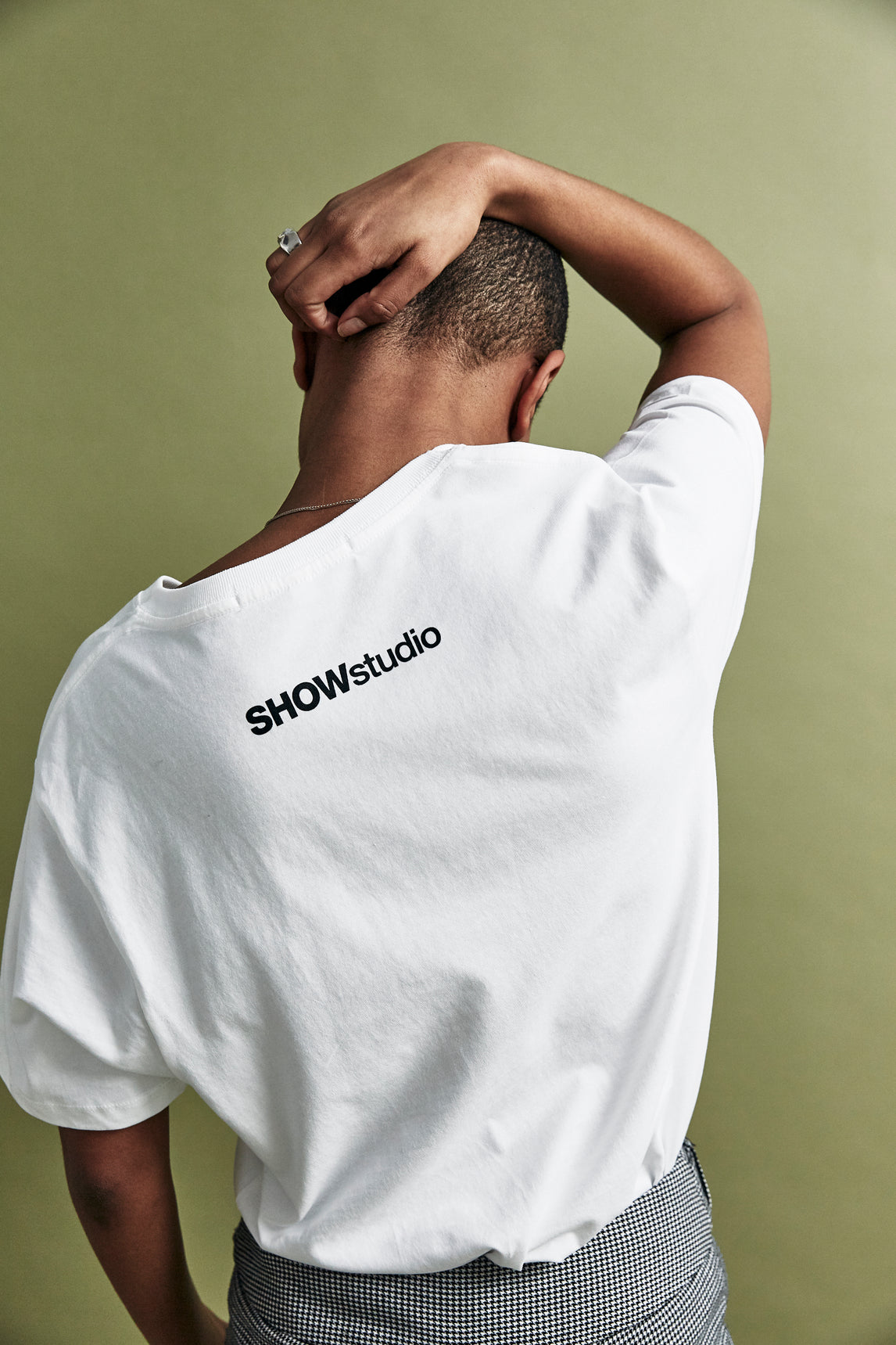 White 'Subjective' T-shirt