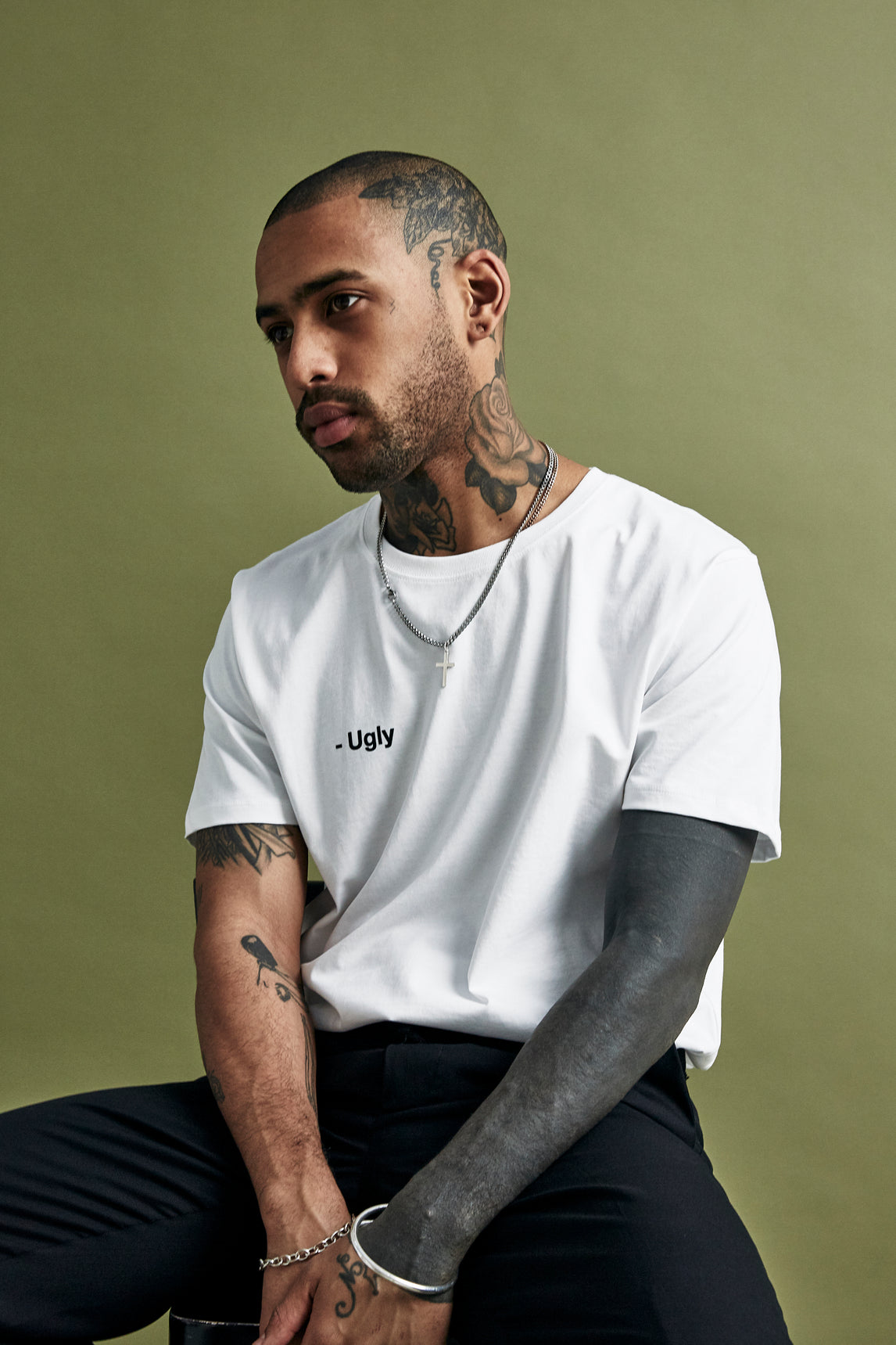 White 'Ugly' T-Shirt