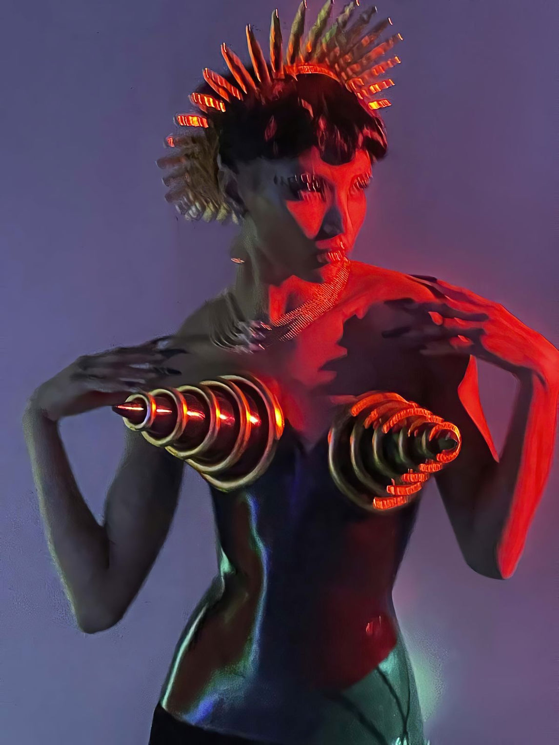 V mag/Georgia on my mind Schiaparelli