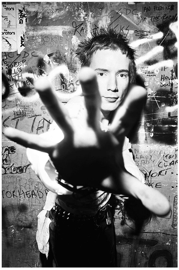 John Lydon, Backstage at Marquee Club, London