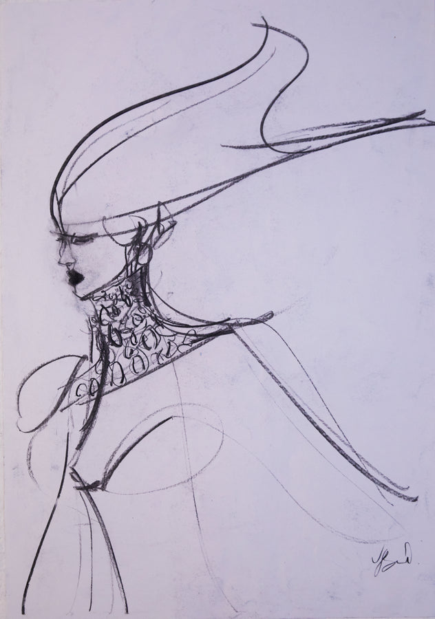 Daphne with headpiece