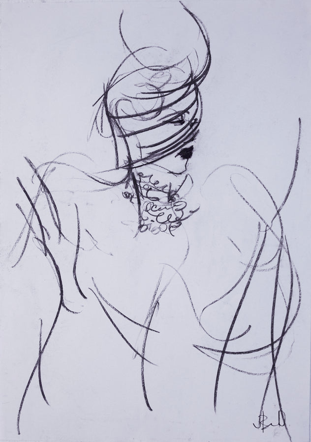 Daphne headpiece and hands