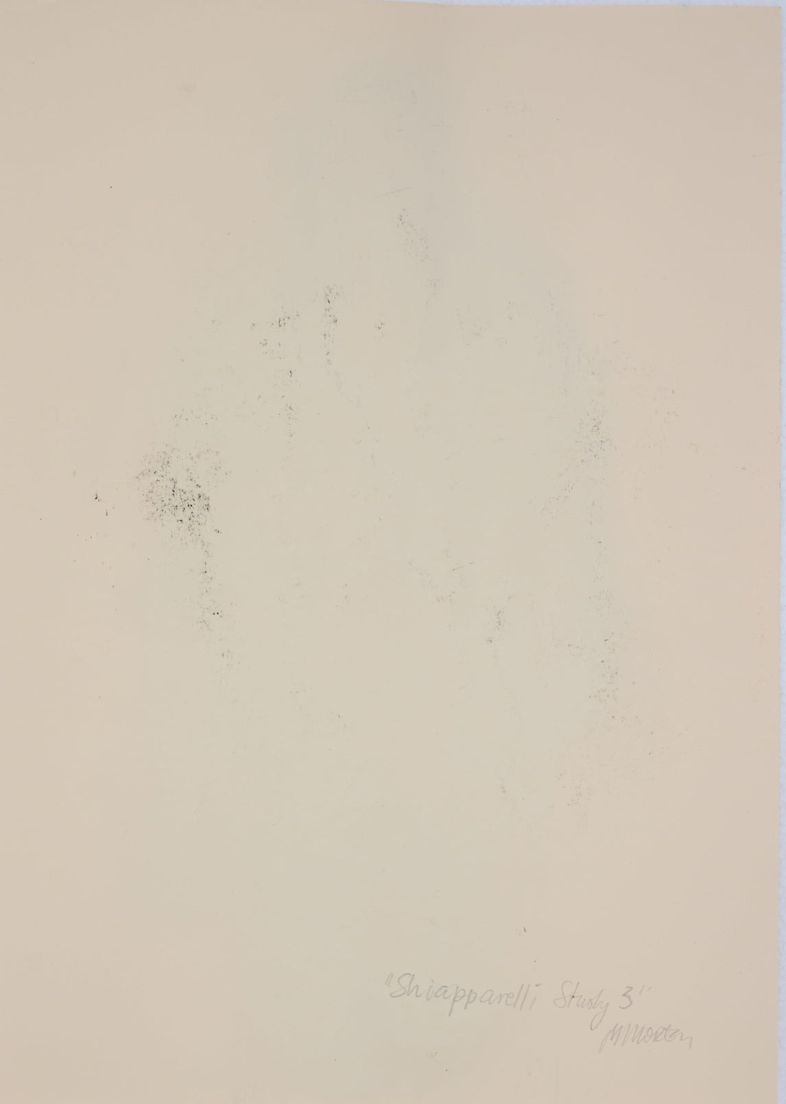 Schiapparelli Study 3