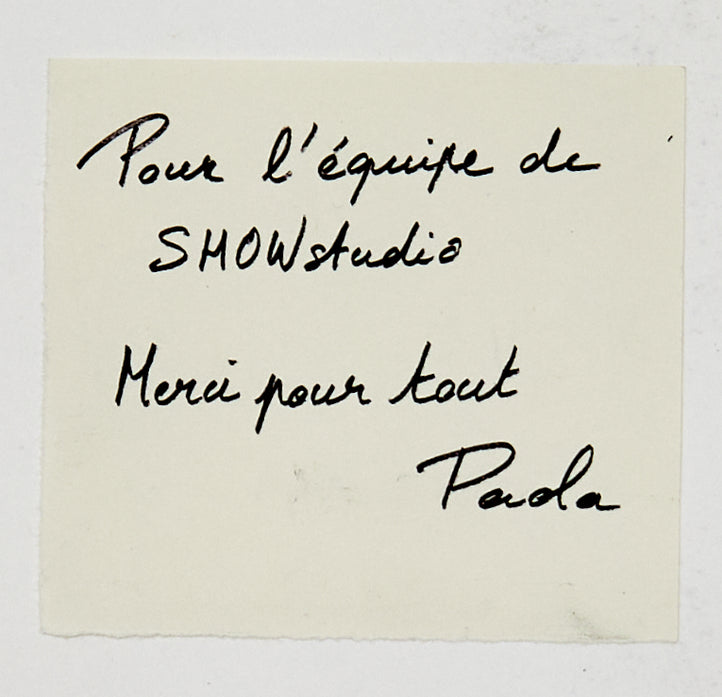 Merci SHOWstudio