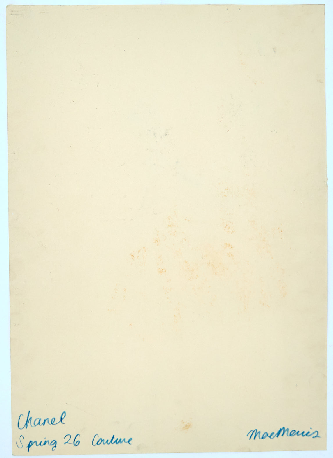 Chanel Couture S/S 26