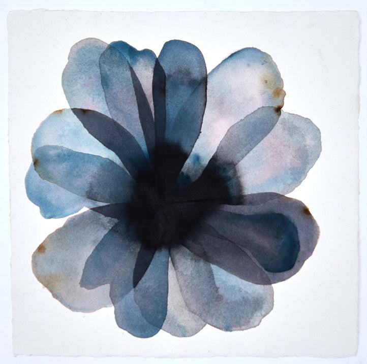 Layered Blue Flower
