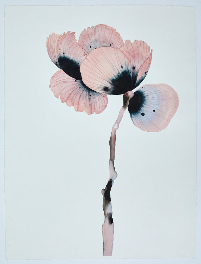 Stemmed Flower I