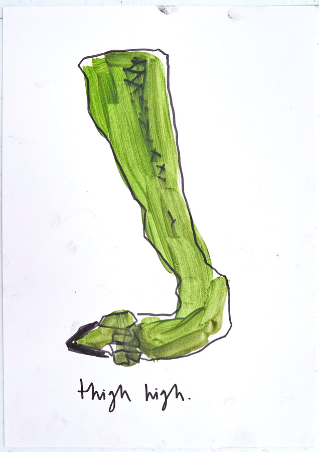 Marques’ Almeida “thigh high”
