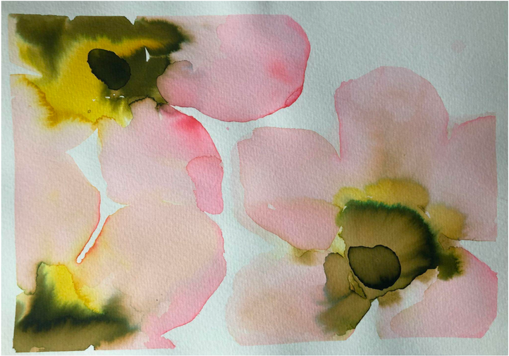 Pink and Green Multi