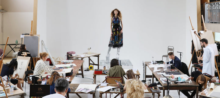 Illustration Masterclass at SHOWstudio with Rob Unett