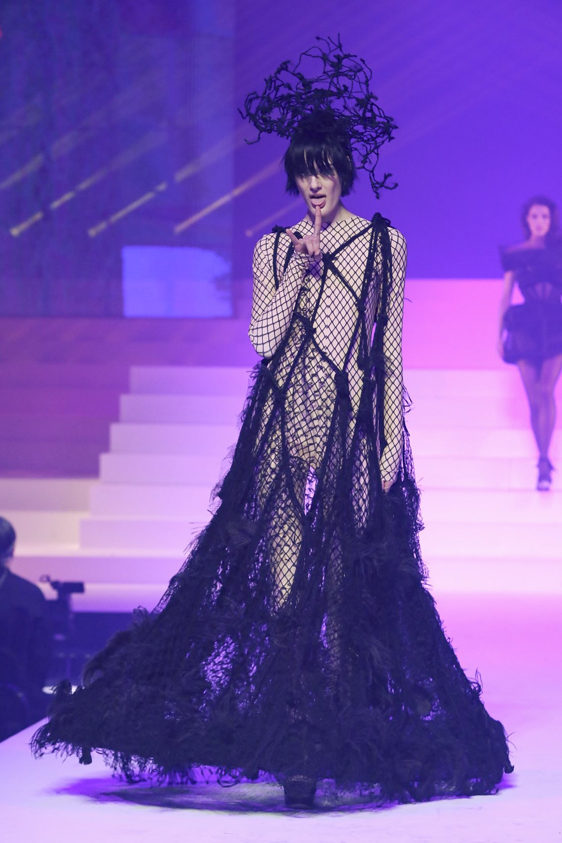 jean paul gaultier purple dress Y/Project Purple Jean Paul Gaultier Edition Maxi Dress Y/Project