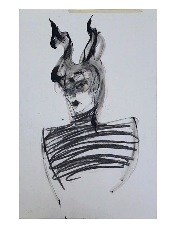 Daphne with horn headdress