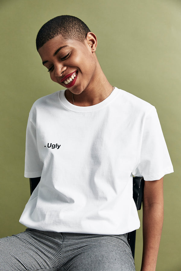 White 'Ugly' T-Shirt